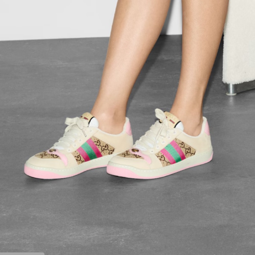 GUCCI crystal screener sneaker - Picture 3 of 5